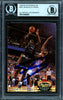 Shaquille Shaq O'Neal Autographed 1992-93 Stadium Club Members Choice Rookie Card #201 Orlando Magic Beckett BAS #13446805