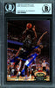 Shaquille Shaq O'Neal Autographed 1992-93 Stadium Club Members Choice Rookie Card #201 Orlando Magic Beckett BAS #13446802