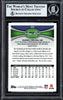 Russell Wilson Autographed 2012 Topps Chrome Rookie Card #40 Seattle Seahawks Beckett BAS #13447110