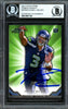 Russell Wilson Autographed 2012 Topps Prime Primed Rookies Rookie Card #PR-RW Seattle Seahawks Beckett BAS #13447128