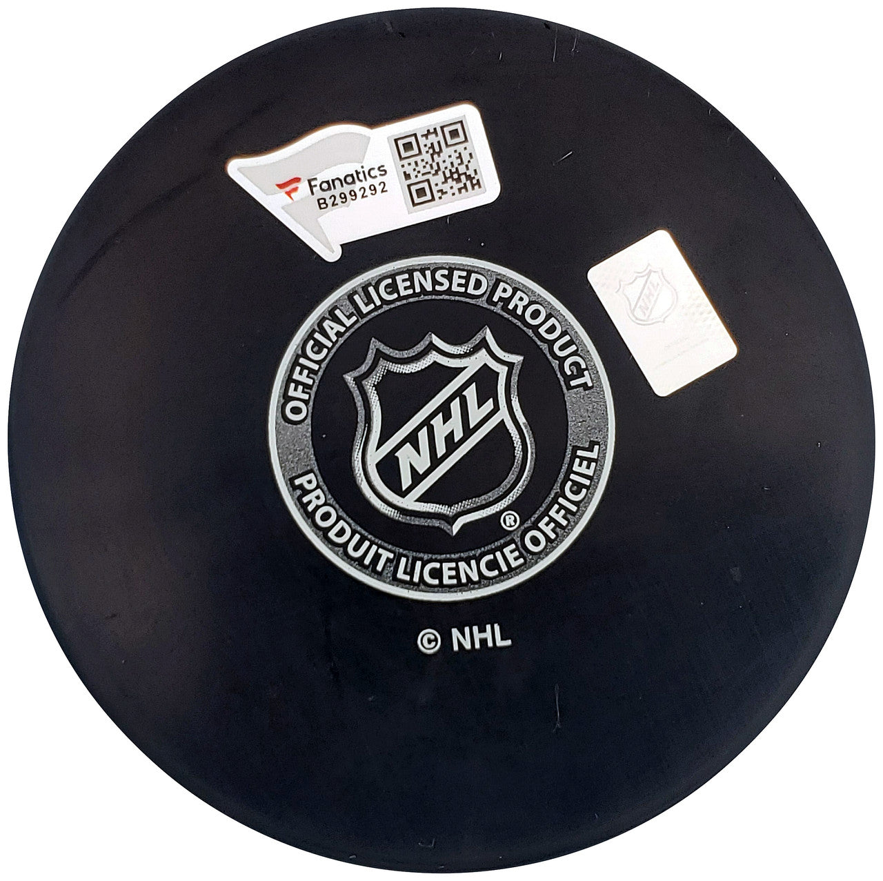 Carson Soucy Autographed Official Seattle Kraken Logo Hockey Puck Fanatics Holo Stock #200866