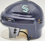 Ryan Donato Autographed Seattle Kraken Blue Mini Helmet Fanatics Holo Stock #200878