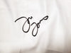 Jon Bones Jones Autographed White Boxing Trunks Beckett BAS QR Stock #200323