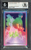 Ichiro Suzuki Autographed Topps Project 2020 Matt Taylor Card #196 Seattle Mariners Auto Grade Gem Mint 10 Lime Green #/10 Beckett BAS Stock #200998