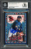 Ichiro Suzuki Autographed Topps Project 2020 Efdot Card #215 Seattle Mariners Auto Grade Gem Mint 10 Blue #/10 Beckett BAS Stock #201003