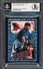 Ichiro Suzuki Autographed Topps Project 2020 Efdot Card #215 Seattle Mariners Auto Grade Gem Mint 10 Black #/10 Beckett BAS Stock #201005