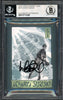 Ichiro Suzuki Autographed Topps Project 2020 Mister Cartoon Card #272 Seattle Mariners Auto Grade Gem Mint 10 Black #/10 Beckett BAS Stock #201020