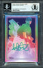Ichiro Suzuki Autographed Topps Project 2020 Matt Taylor Card #196 Seattle Mariners Teal #9/10 Beckett BAS #13714104