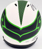 Tyler Lockett Autographed Seattle Seahawks Lunar Eclipse White Speed Mini Helmet MCS Holo Stock #200483
