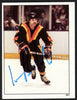 Ivan Boldirev Autographed 1982-83 Topps Sticker Card #241 Vancouver Canucks SKU #154074