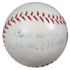 Mickey Mantle Autographed Park League Baseball New York Yankees "Best Wishes" 1950's Vintage Signature PSA/DNA #Q07806