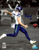 Michael Dickson Autographed 8x10 Photo Seattle Seahawks Spotlight In Blue MCS Holo Stock #138029