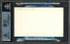 Harry Shriver Autographed 3x5 Index Card Brooklyn Dodgers Beckett BAS #12410526