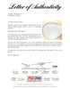 Mickey Mantle Autographed Park League Baseball New York Yankees "Best Wishes" 1950's Vintage Signature PSA/DNA #Q07806