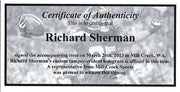 Richard Sherman & Malcolm Smith Autographed 8x10 Photo Seattle Seahawks RS Holo & MCS Holo Stock #85972