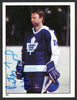 Peter Ihnacak Autographed 1983-84 Topps Sticker Rookie Card #32 Toronto Maple Leafs SKU #154099