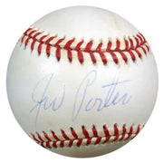 J.W. Porter Autographed Official AL Baseball Detroit Tigers, Cleveland Indians PSA/DNA #P72260