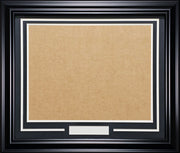 Black Horizontal 16x20 Photo Framing Kit With Nameplate Stock #214109