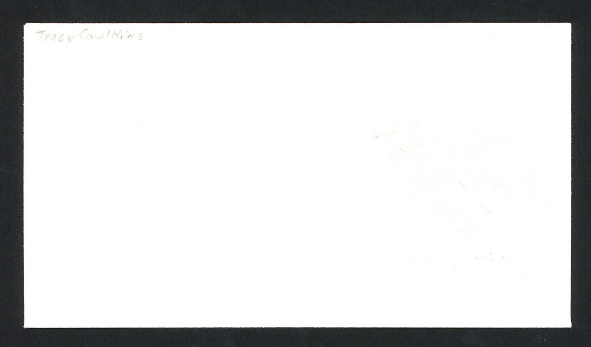 Tracy Caulkins Autographed First Day Cover Olympics SKU #159557