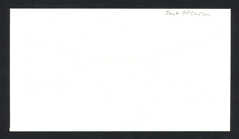 Jack McCartan Autographed First Day Cover 1960 Olympics Hockey Team USA SKU #159567