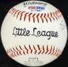 Dean Chance, Luke Sewell, Bob Cain & Roy Hughes Autographed Official Little League Baseball Vintage PSA/DNA #C11547