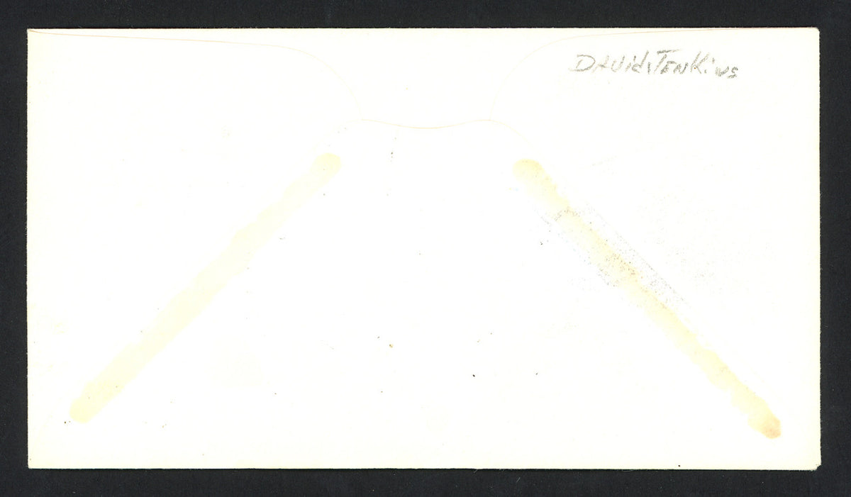 David Jenkins Autographed First Day Cover 1960 Olympics SKU #159570