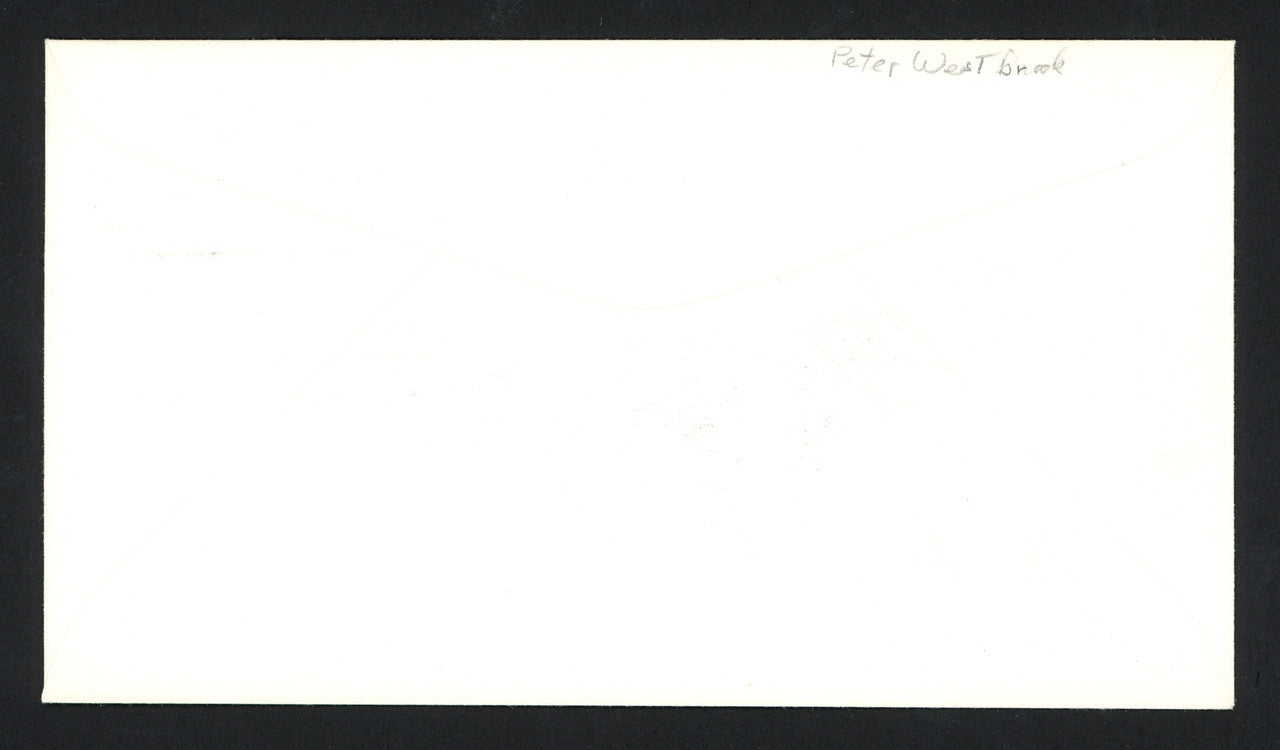 Peter Westbrook Autographed First Day Cover 1984 Olympic Fencer SKU #159574