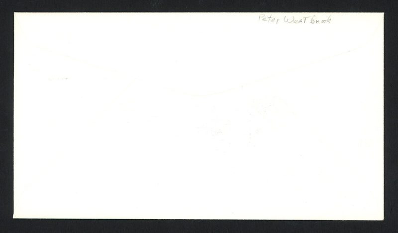 Peter Westbrook Autographed First Day Cover 1984 Olympic Fencer SKU #159574