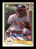 Rod Carew Autographed 1982 Donruss Card #216 California Angels SKU #186578