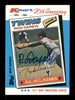 Rod Carew Autographed 1982 Topps K-Mart Card #31 Minnesota Twins SKU #186610