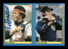 Rod Carew Autographed 1983 Fleer Sticker Card #38 California Angels SKU #186622