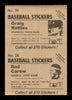 Rod Carew Autographed 1983 Fleer Sticker Card #38 California Angels SKU #186622