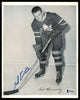 Ted Kennedy Autographed 1945-54 Quaker Oats 8x10 Photo Toronto Maple Leafs Beckett BAS #Y92488