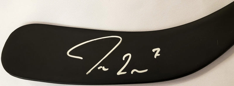 Jordan Eberle Autographed Black Inglasco 24" Mini Stick Seattle Kraken Fanatics Holo #B296097