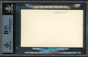 Jimmy Goodrich Autographed 3x5 Index Card 1925 Lightweight Champion "To Bob" Beckett BAS #12516828