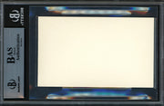 Petey Sarron Autographed 3x5 Index Card Featherweight Champ Beckett BAS #12516835