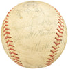 1950-1960's Minor League Players Autographed League Baseball With 19 Signatures Incl. Fred Hutchinson Beckett BAS #AA00352