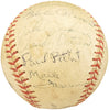 1950-1960's Minor League Players Autographed League Baseball With 19 Signatures Incl. Fred Hutchinson Beckett BAS #AA00352