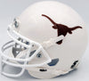 Quinn Ewers Autographed Texas Longhorns White Schutt Mini Helmet Beckett BAS QR Stock #201715