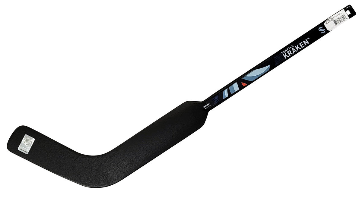 Seattle Kraken Unsigned Black Inglasco Gen II 22" Mini Goalie Stick Stock #201905