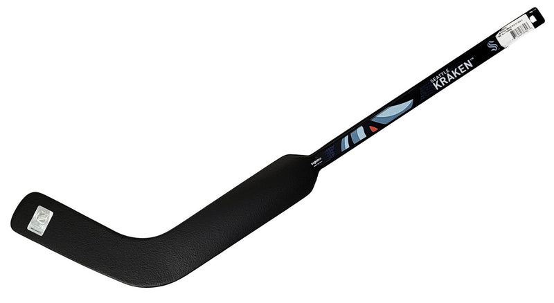 Seattle Kraken Unsigned Black Inglasco Gen II 22" Mini Goalie Stick Stock #201905