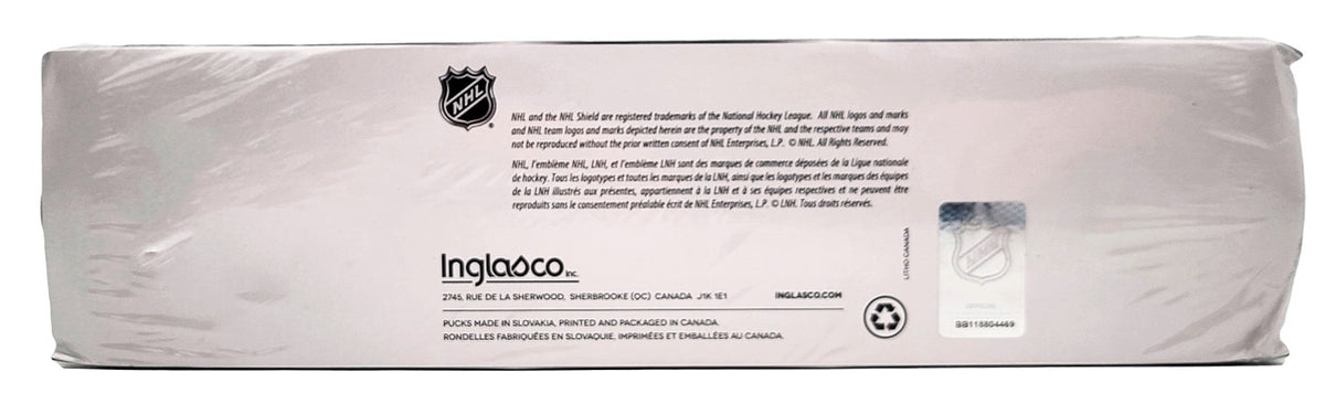 Seattle Kraken Unsigned Official 4 Hockey Puck NHL Collection Pack Stock #201906