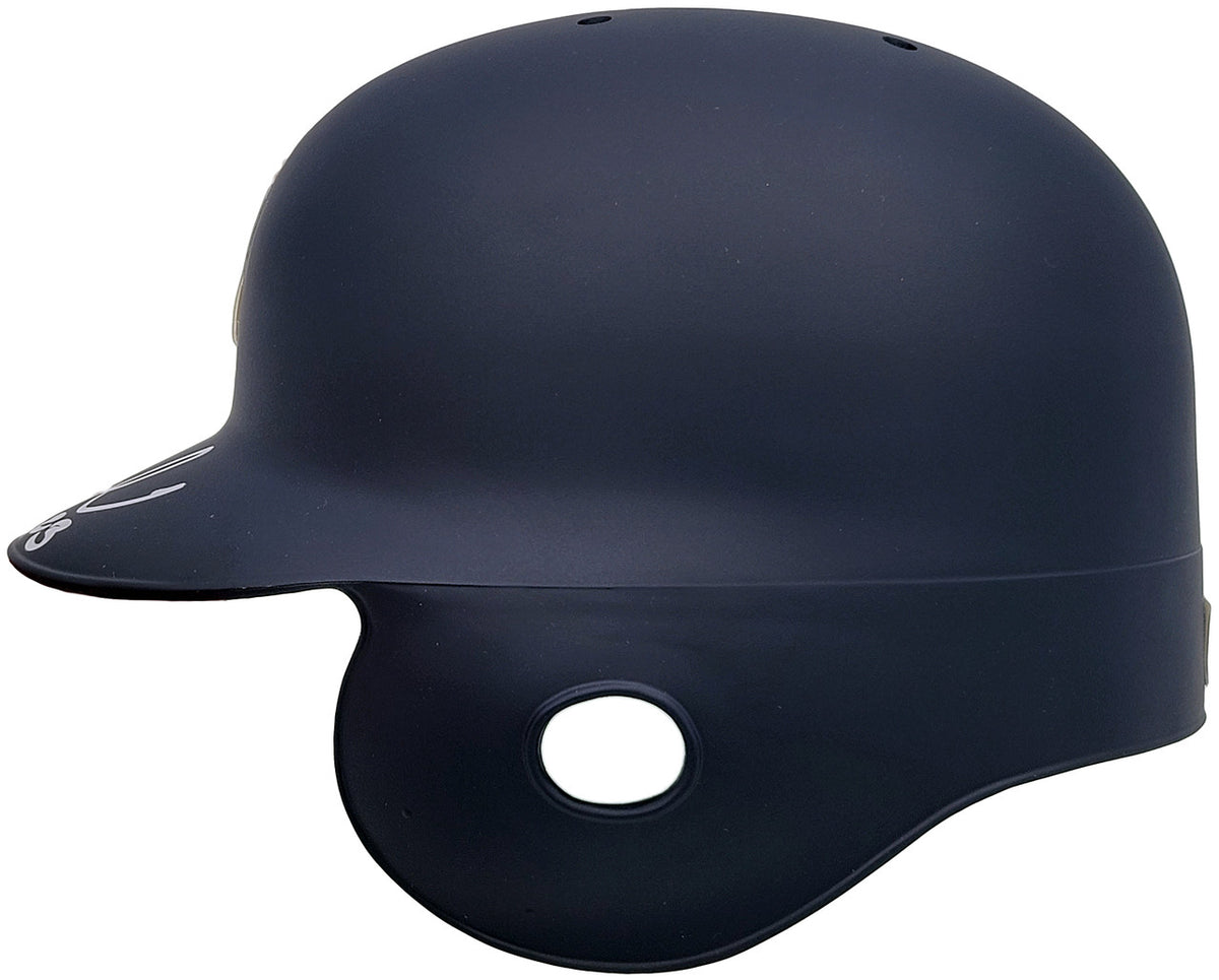 Fernando Tatis Jr. Autographed San Diego Padres Flat Matte Blue On Field Authentic Batting Helmet JSA Stock #201907