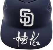 Fernando Tatis Jr. Autographed San Diego Padres Flat Matte Blue Velo Batting Helmet JSA Stock #201908