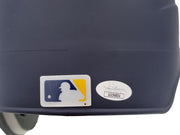 Fernando Tatis Jr. Autographed San Diego Padres Flat Matte Blue Velo Batting Helmet JSA Stock #201908
