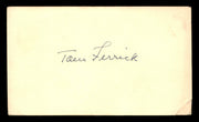 Tom Ferrick Autographed 3.25x5.5 Government Postcard New York Yankees SKU #201432
