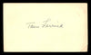 Tom Ferrick Autographed 3.25x5.5 Government Postcard New York Yankees SKU #201432