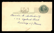 Roy Smalley Sr. Autographed 3.25x5.5 Government Postcard Chicago Cubs SKU #201452