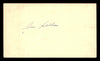 Joe Collins Autographed 3.25x5.5 Government Postcard New York Yankees SKU #201458