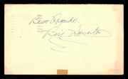 Bill Howerton Autographed 3.25x5.5 Government Postcard St. Louis Cardinals "Best Regards" SKU #201462